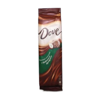 Шоколад молочный с дробленым фундуком Dove, 90г